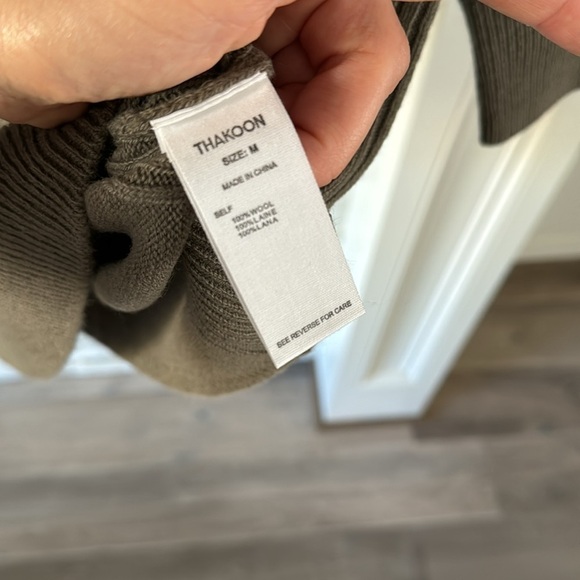 Thakoon Olive Long Sleeve Dress - Picture 4 of 4